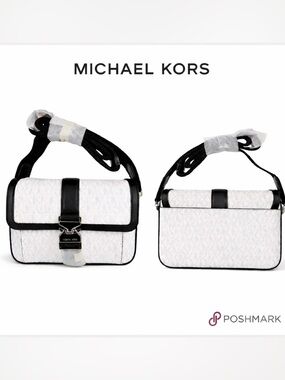 Michael Kors Hudson Aviator Crossbody Bag